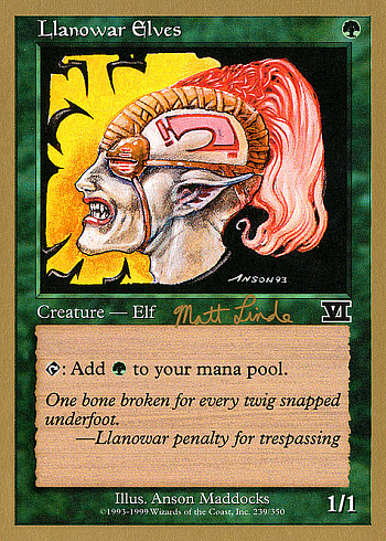 Llanowar Elves