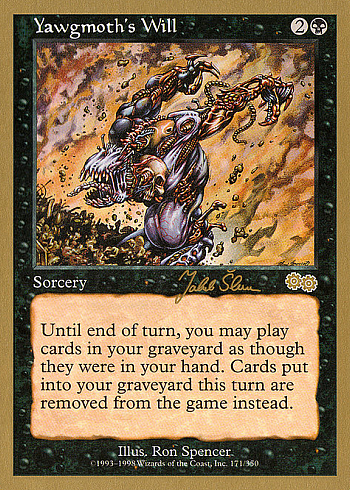Yawgmoth's Will