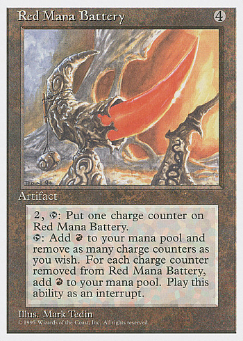 Red Mana Battery