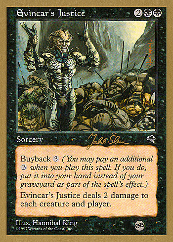 Evincar's Justice
