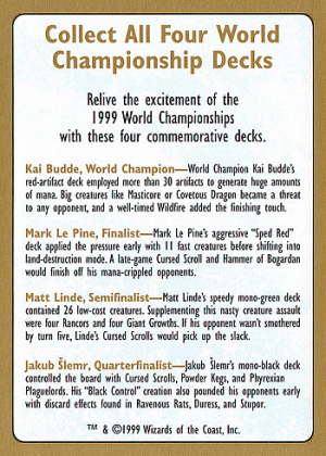 1999 World Championships Ad