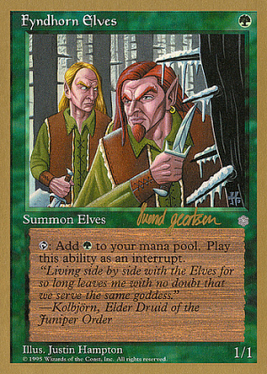 Fyndhorn Elves