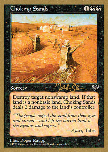 Choking Sands