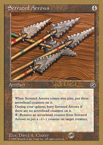 Serrated Arrows