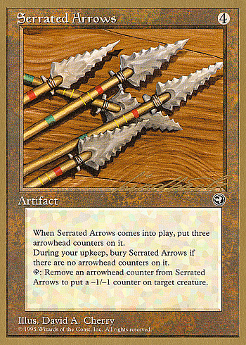 Serrated Arrows