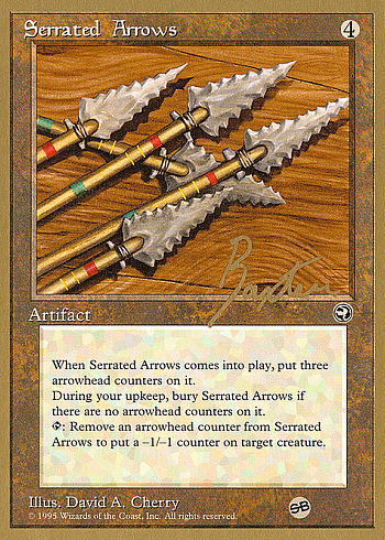 Serrated Arrows