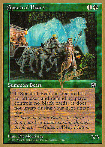 Spectral Bears