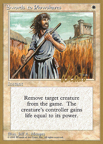 Swords to Plowshares