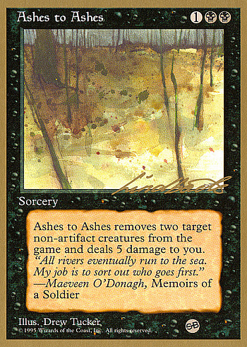 Ashes to Ashes