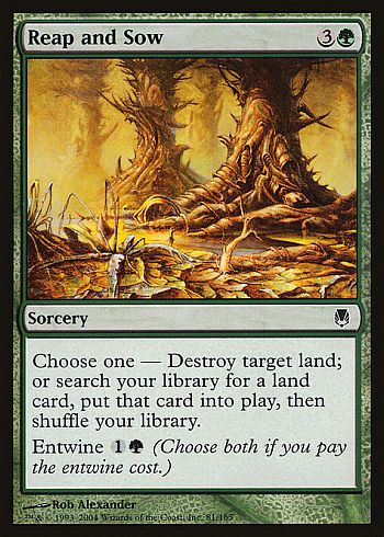 Reap and Sow