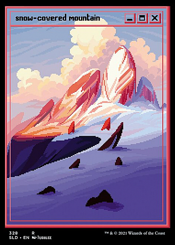 Snow-Covered Mountain
