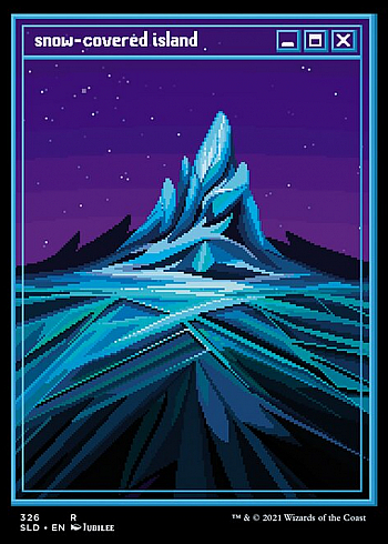 Snow-Covered Island