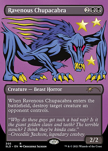 Ravenous Chupacabra