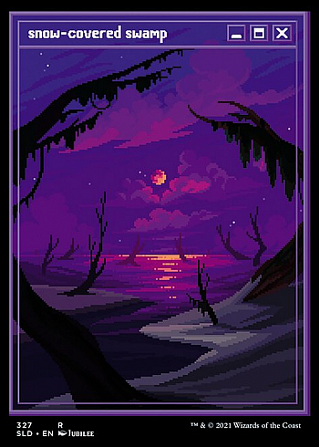 Snow-Covered Swamp