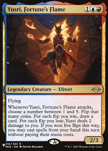 Yusri, Fortune's Flame
