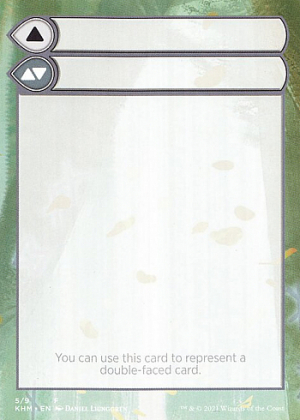 Double-Faced Substitute Card