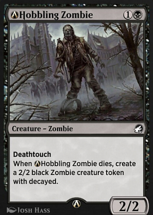 A-Hobbling Zombie