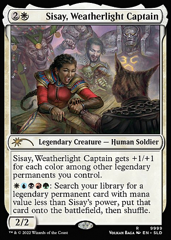 Sisay, Weatherlight Captain