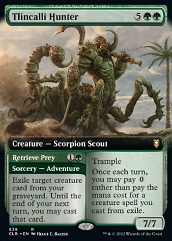 Tlincalli Hunter // Retrieve Prey