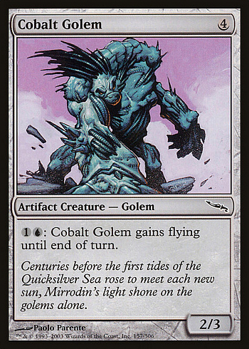 Cobalt Golem