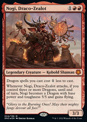 Nogi, Draco-Zealot