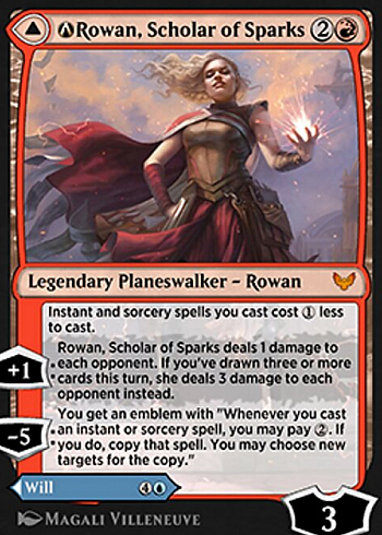 A-Rowan, Scholar of Sparks // A-Will, Scholar of Frost