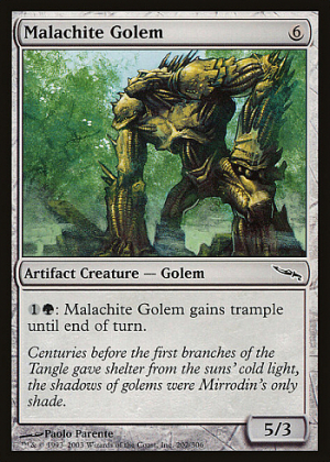 Malachite Golem