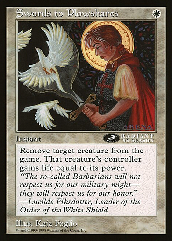 Swords to Plowshares