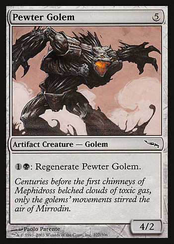 Pewter Golem