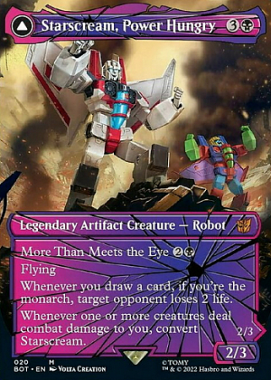 Starscream, Power Hungry // Starscream, Seeker Leader