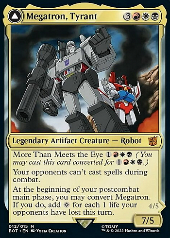 Megatron, Tyrant // Megatron, Destructive Force