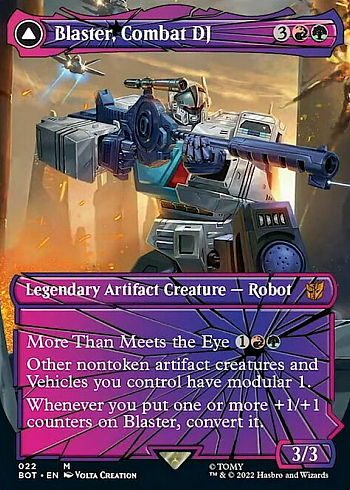 Blaster, Combat DJ // Blaster, Morale Booster