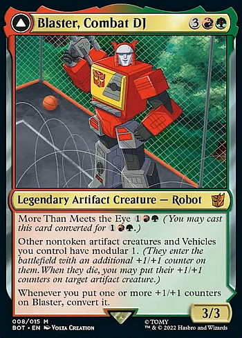 Blaster, Combat DJ // Blaster, Morale Booster