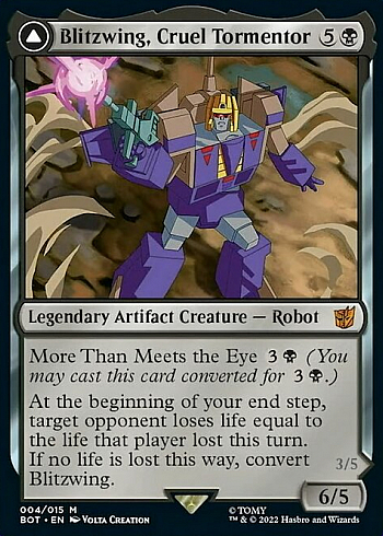 Blitzwing, Cruel Tormentor // Blitzwing, Adaptive Assailant