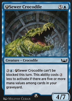 A-Sewer Crocodile