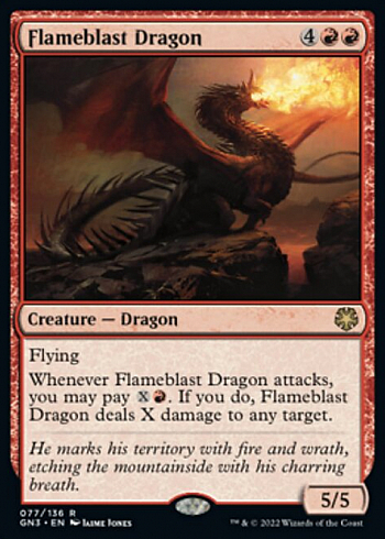 Flameblast Dragon