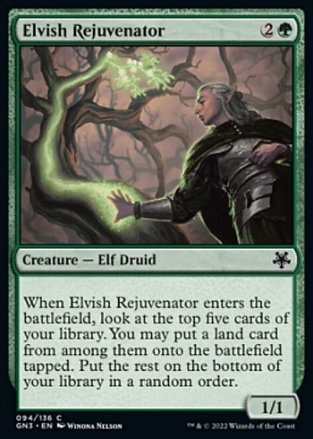Elvish Rejuvenator