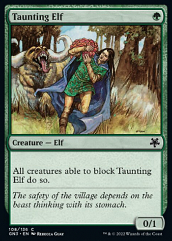 Taunting Elf