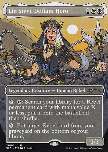 Lin Sivvi, Defiant Hero