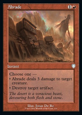 Abrade