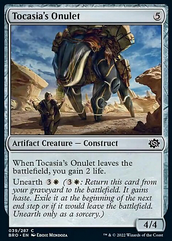 Tocasia's Onulet
