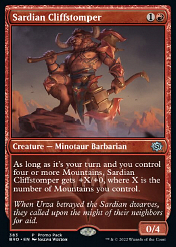 Sardian Cliffstomper