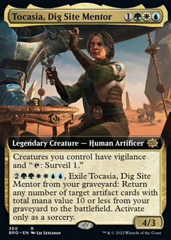 Tocasia, Dig Site Mentor