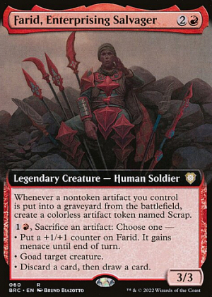 Farid, Enterprising Salvager