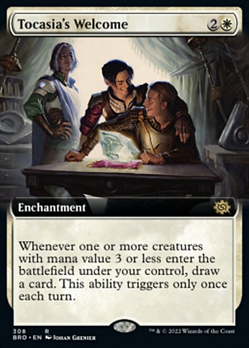 Tocasia's Welcome