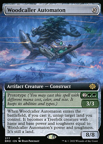 Woodcaller Automaton