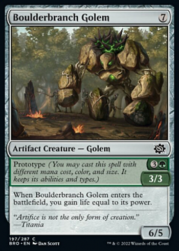 Boulderbranch Golem