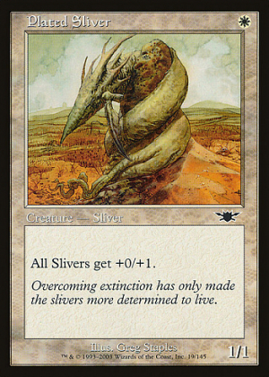 Plated Sliver