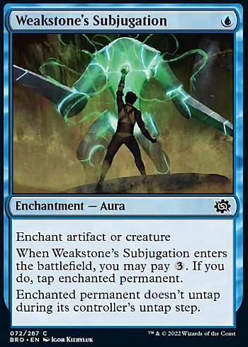 Weakstone's Subjugation