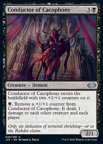 Conductor of Cacophony